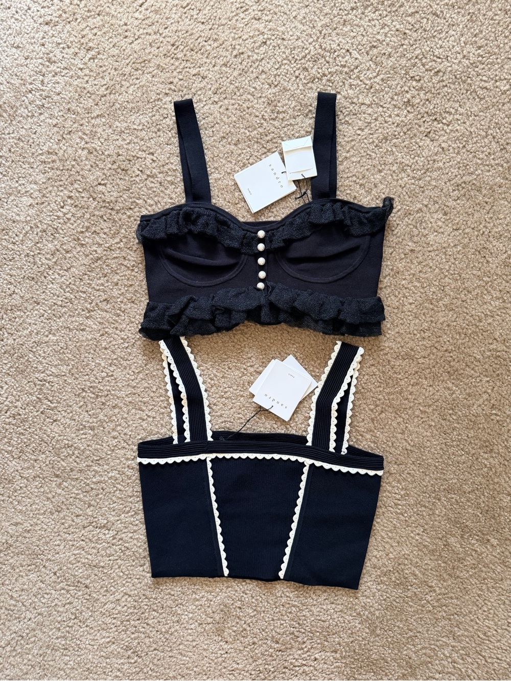 Sandro cropped tank bundle size 1